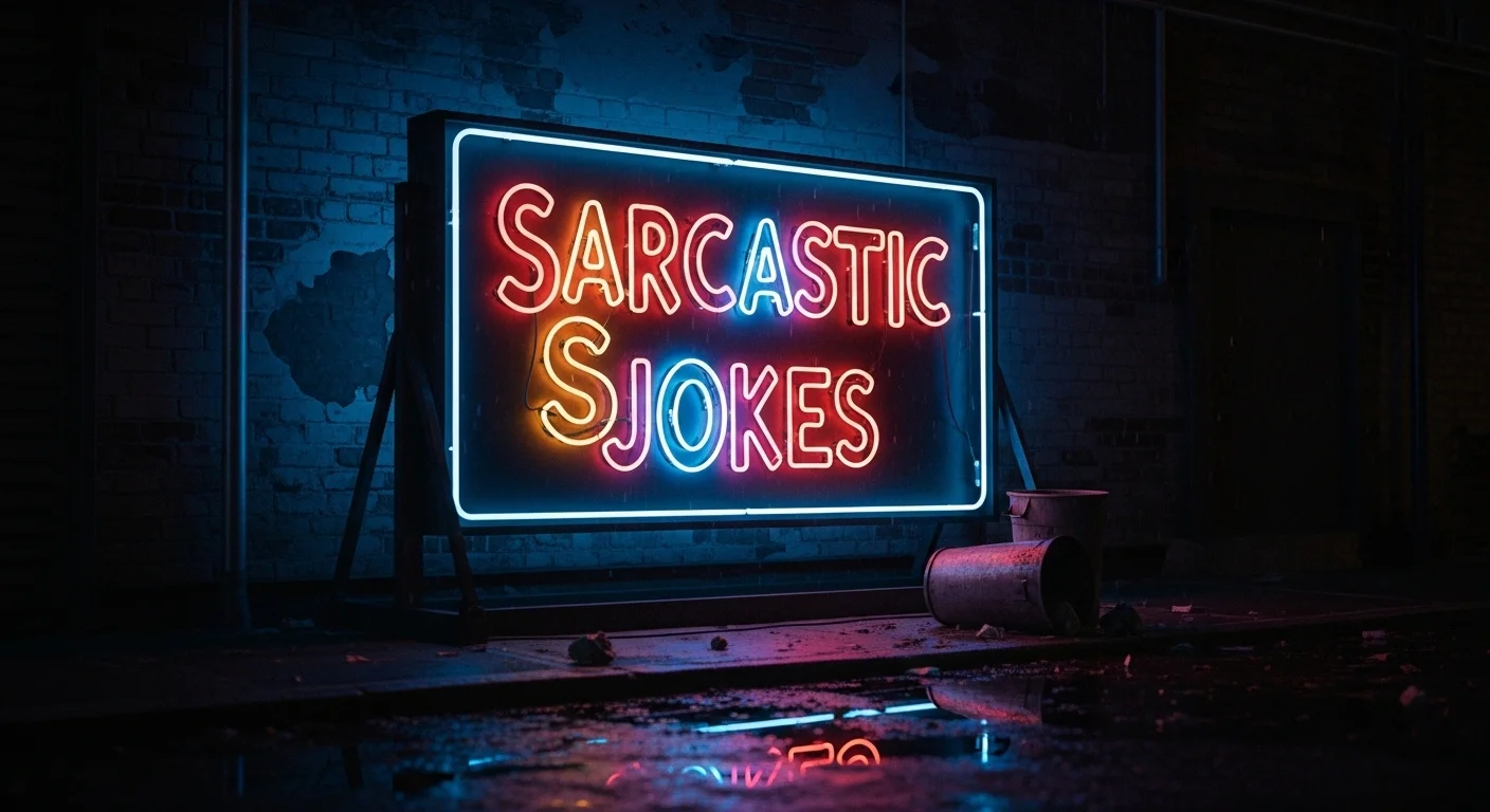 Classic Sarcastic One-Liners