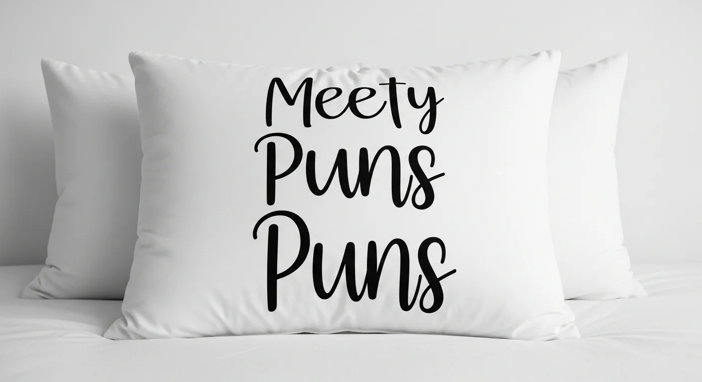 Funny Pillow Puns
