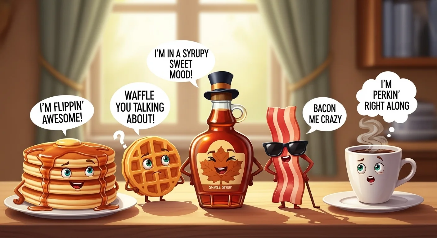 Funny Syrup Puns