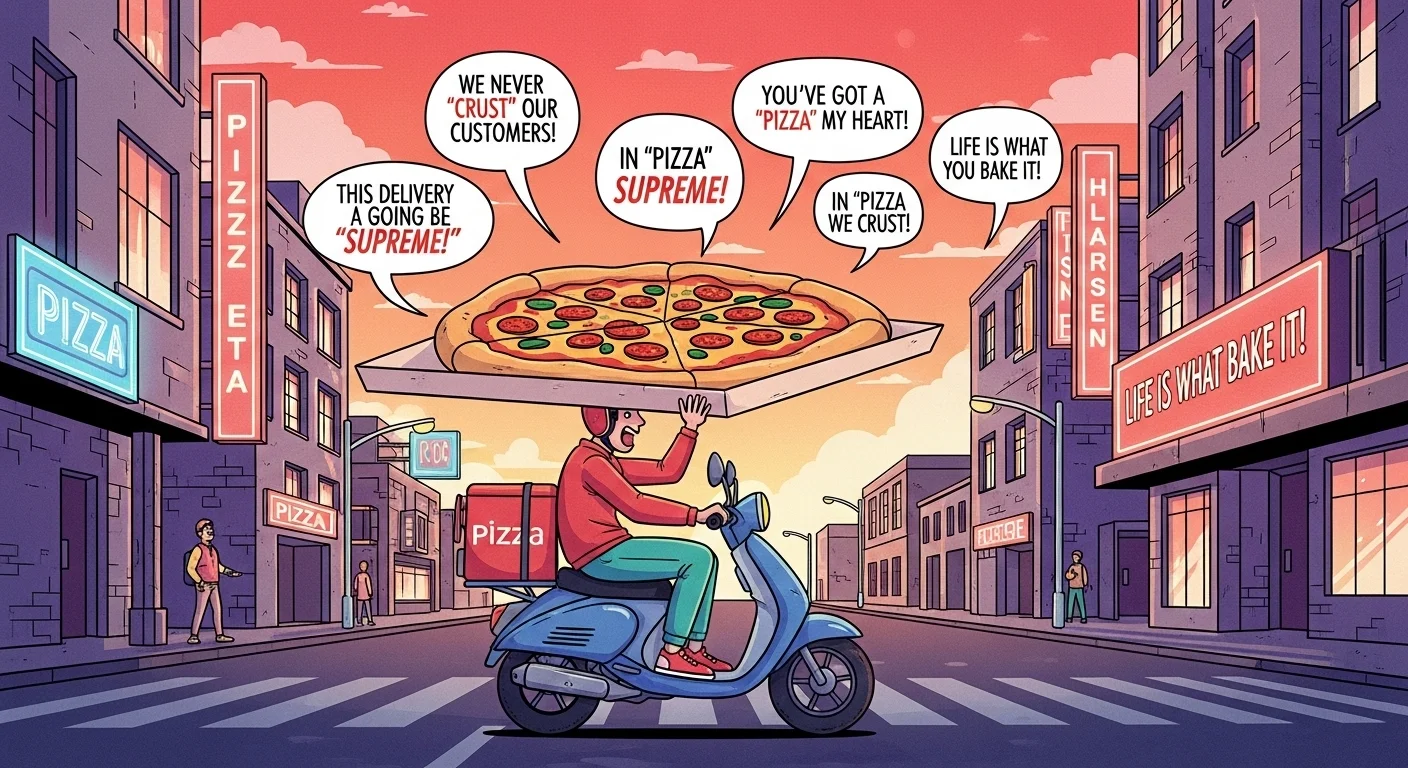Late Night Pizza Puns