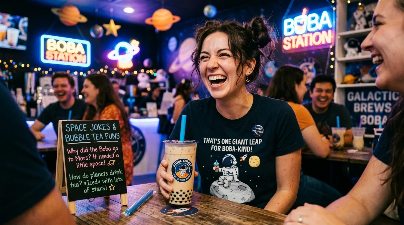 Boba Wordplay Puns