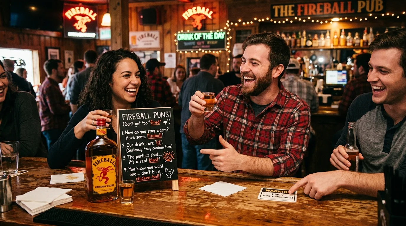 Bonus Lightning Round Fireball Puns