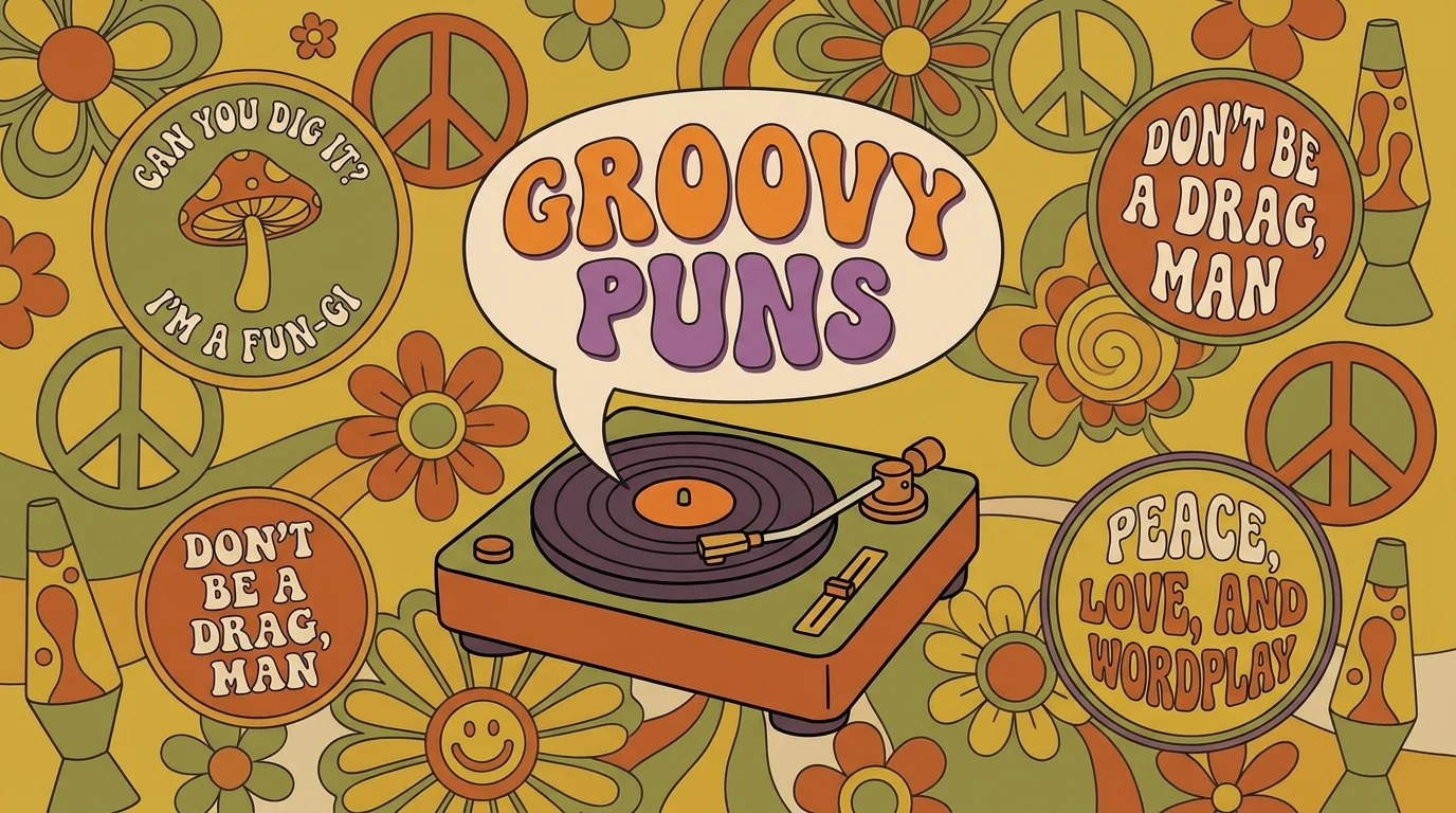 Bonus Lightning Round Groovy Puns