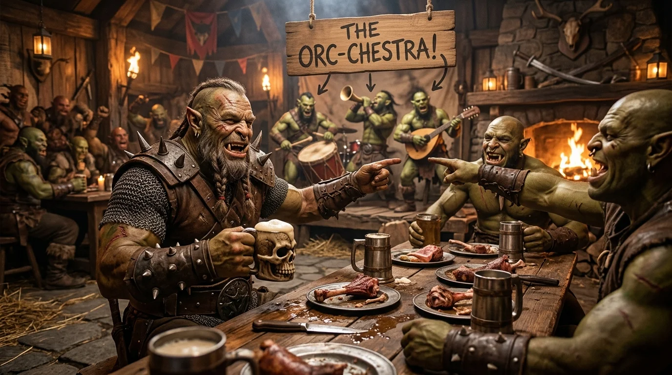 Bonus Lightning Round Orc Puns