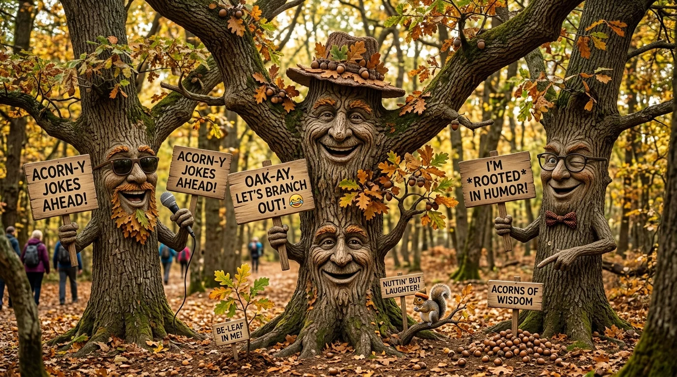 Bonus Quick Oak Puns