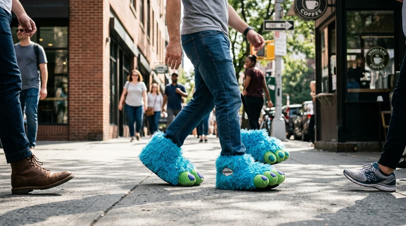 Caption-Style Feet Puns