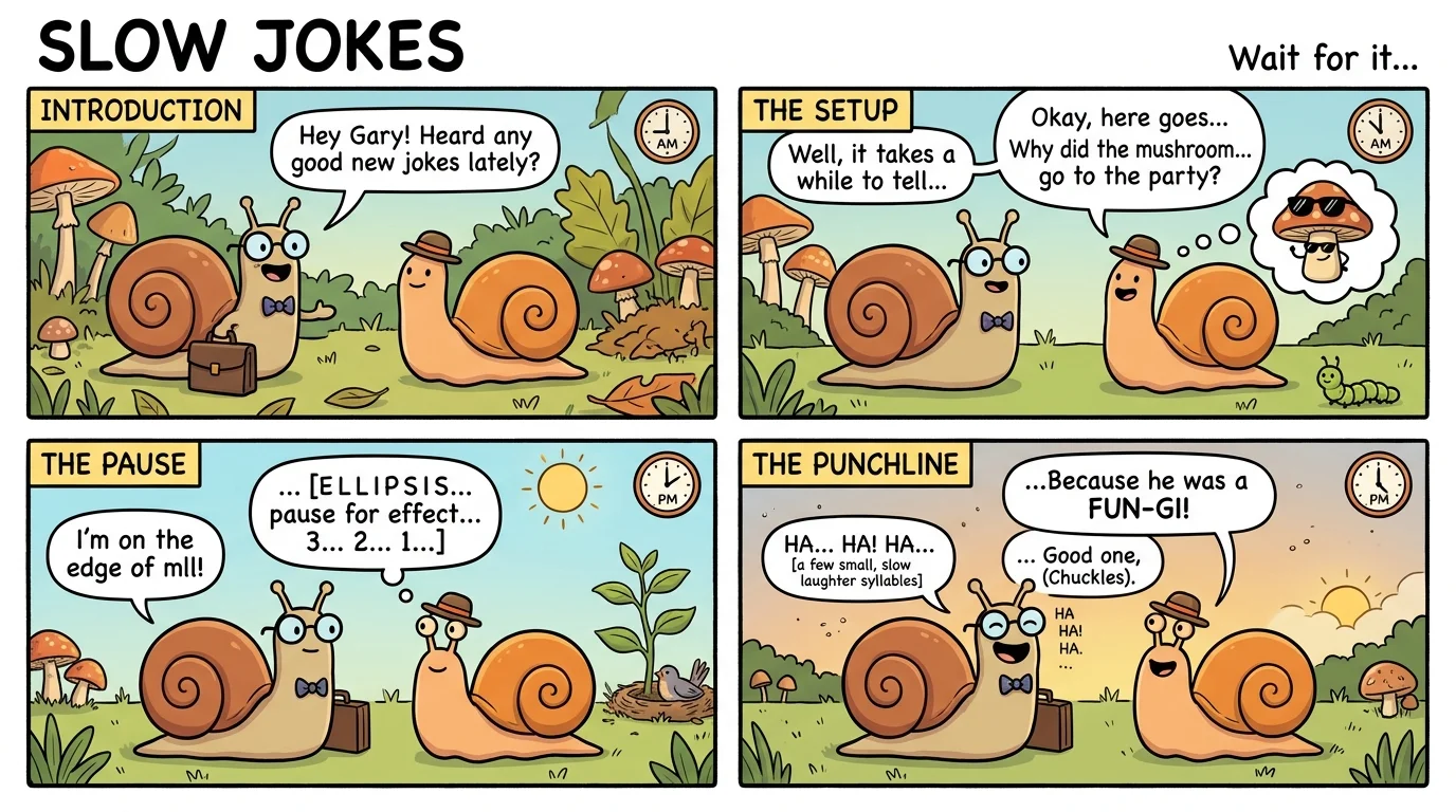 Caption Style Slow Jokes