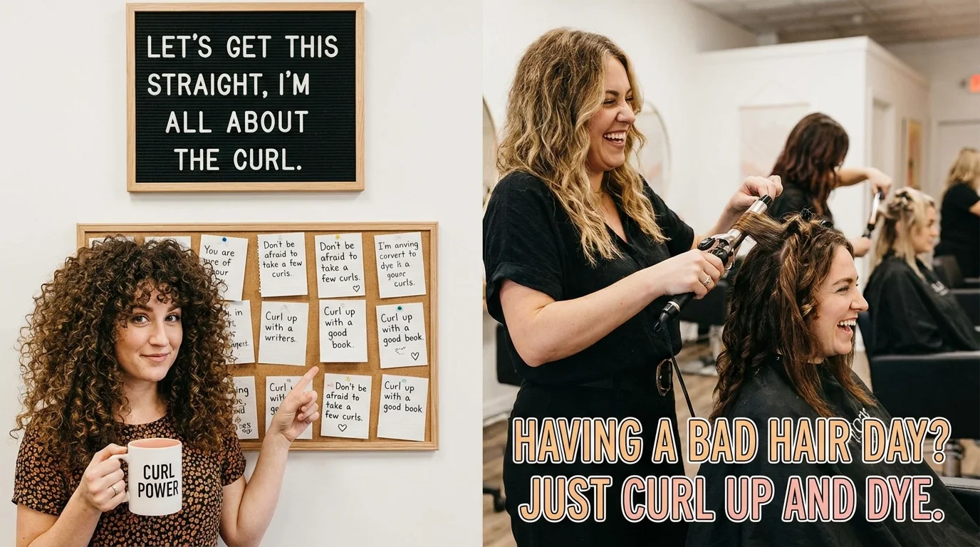 Curly Hair Everyday Humor