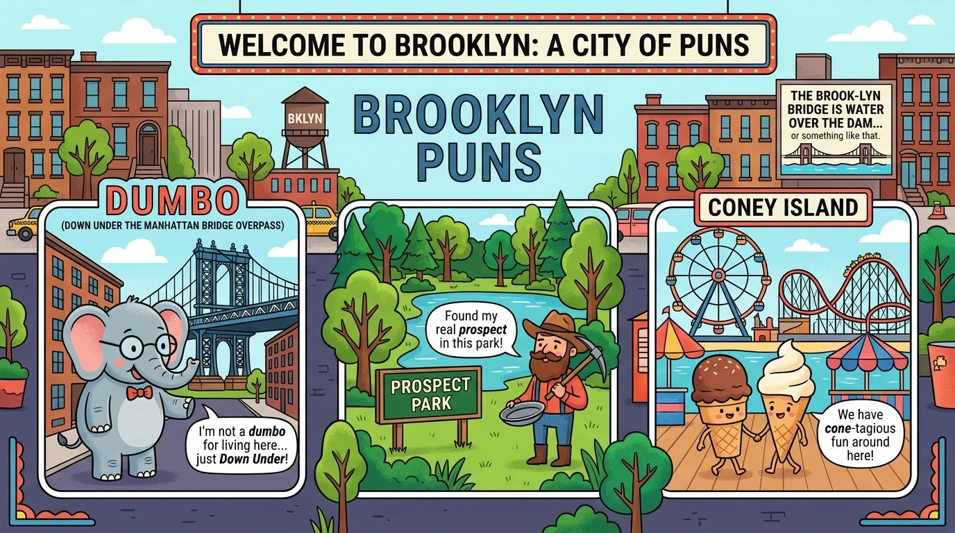 Funny Brooklyn Puns That Feel So NYC