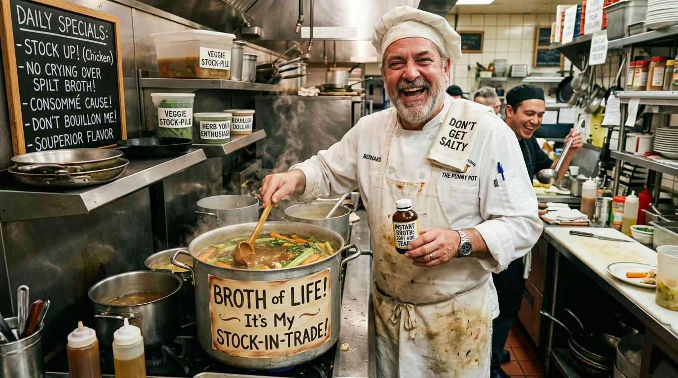 Funny Broth Puns That Are Souper