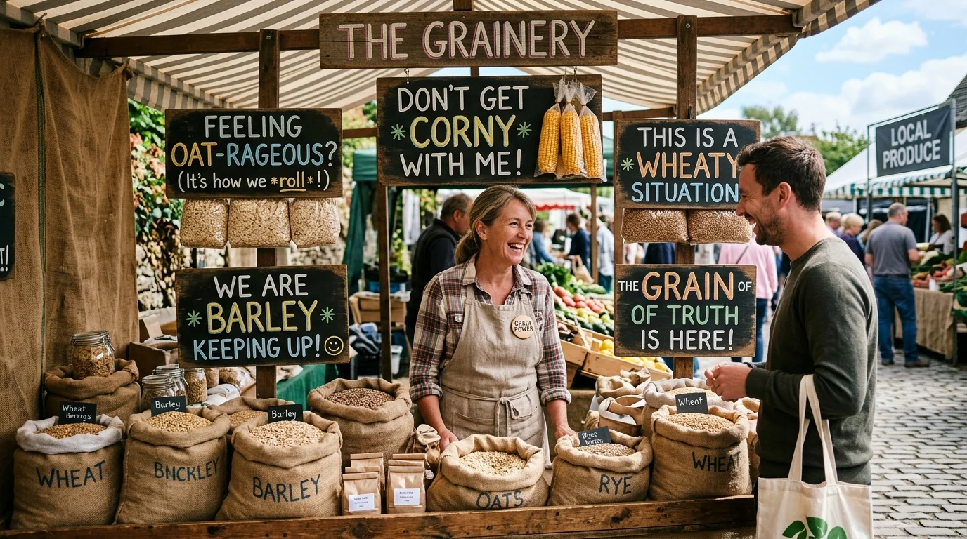 Funny Grain Puns That