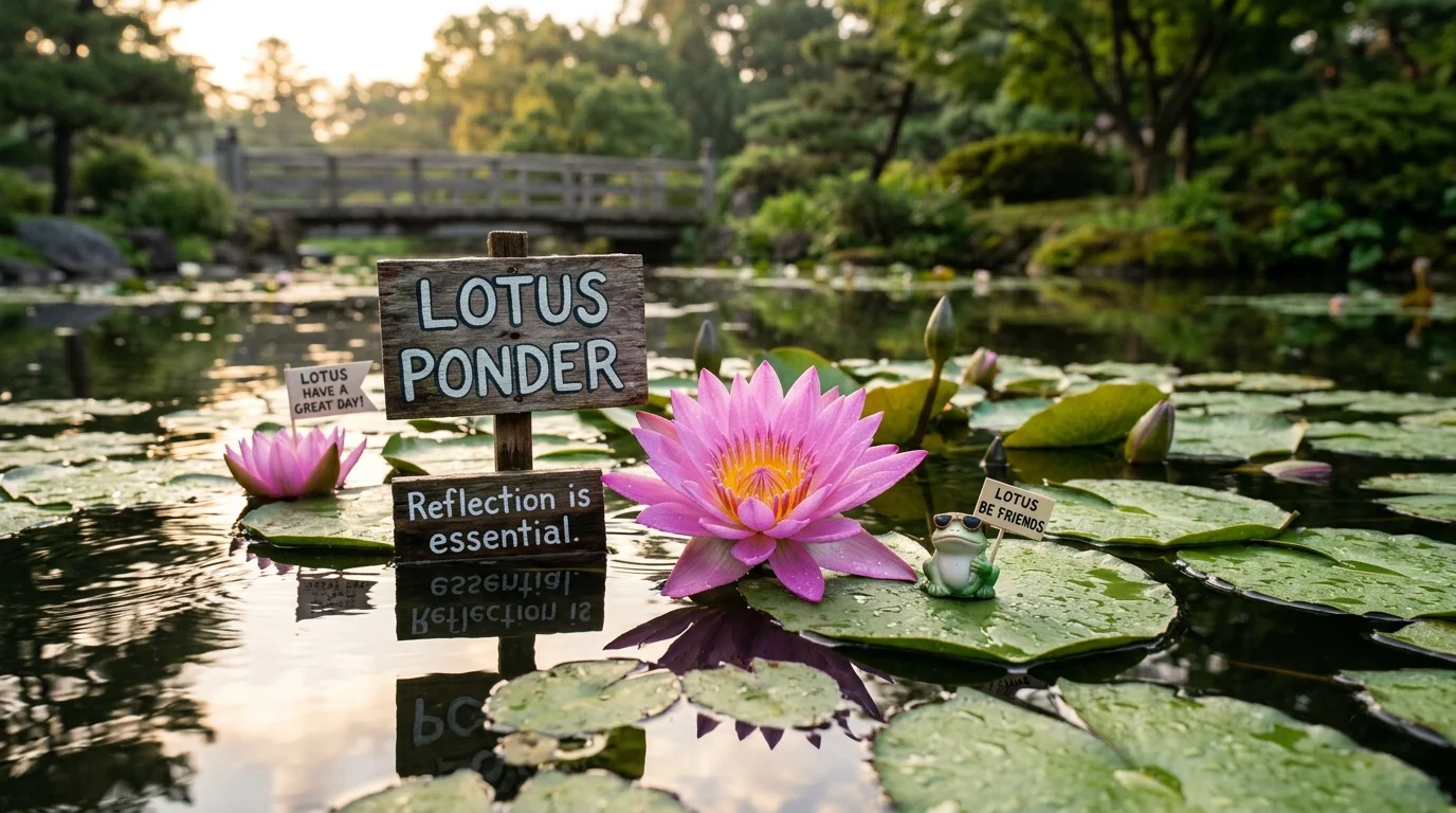 Funny Lotus Puns That Bloom Beautifully