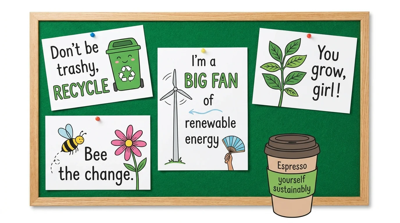 Green Puns That Keep Things Eco-Friendly