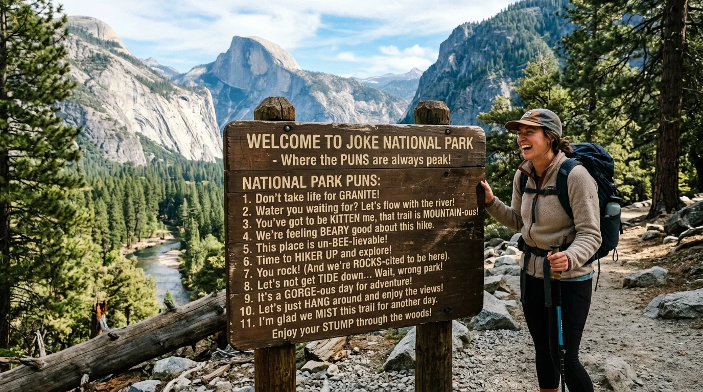 Hiking Trail Humor