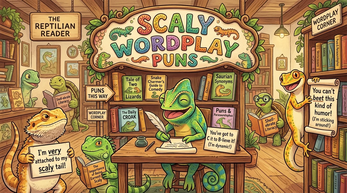 Light Edgy Reptile Humor