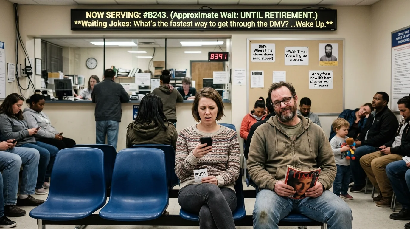 Light Edgy Waiting Humor
