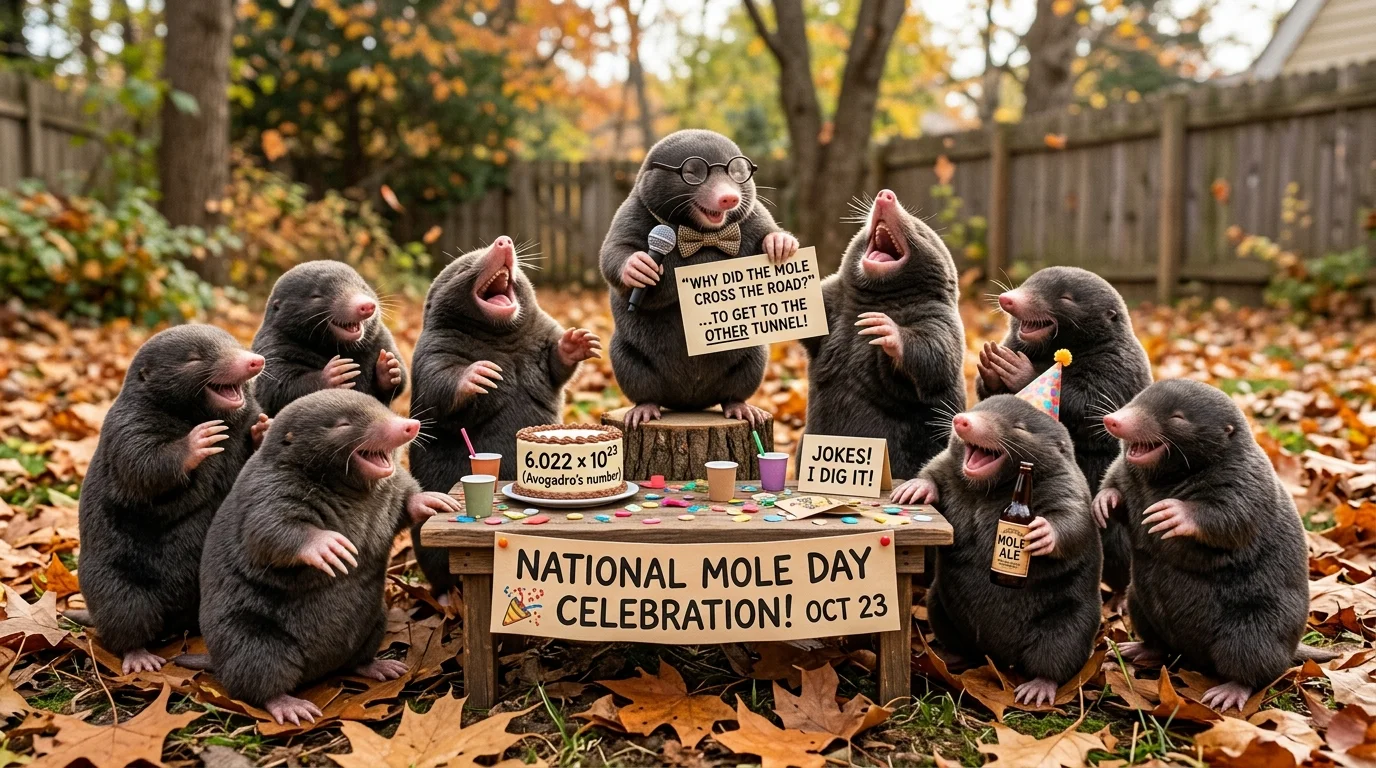Mole Day Lab Jokes That Get a Reaction