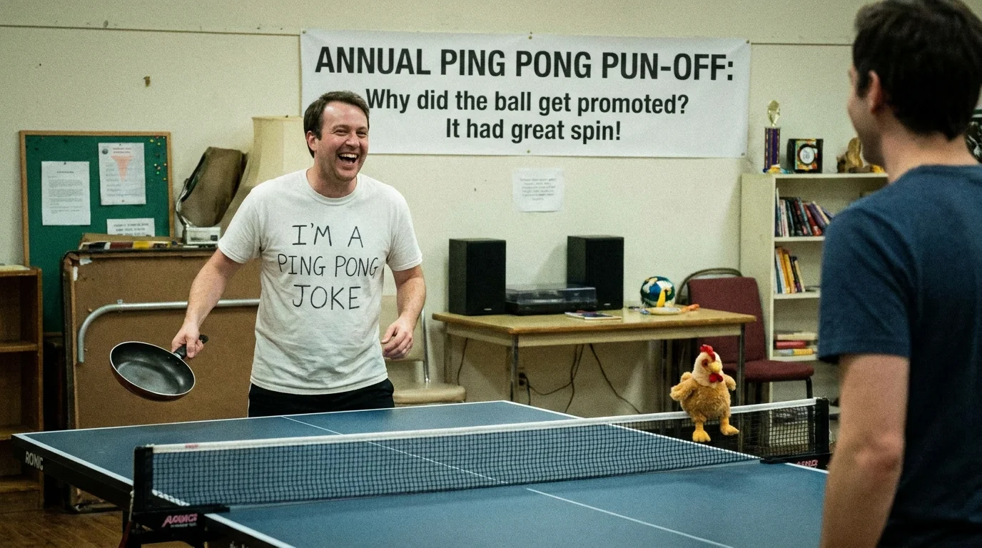 Ping Pong Caption Ideas