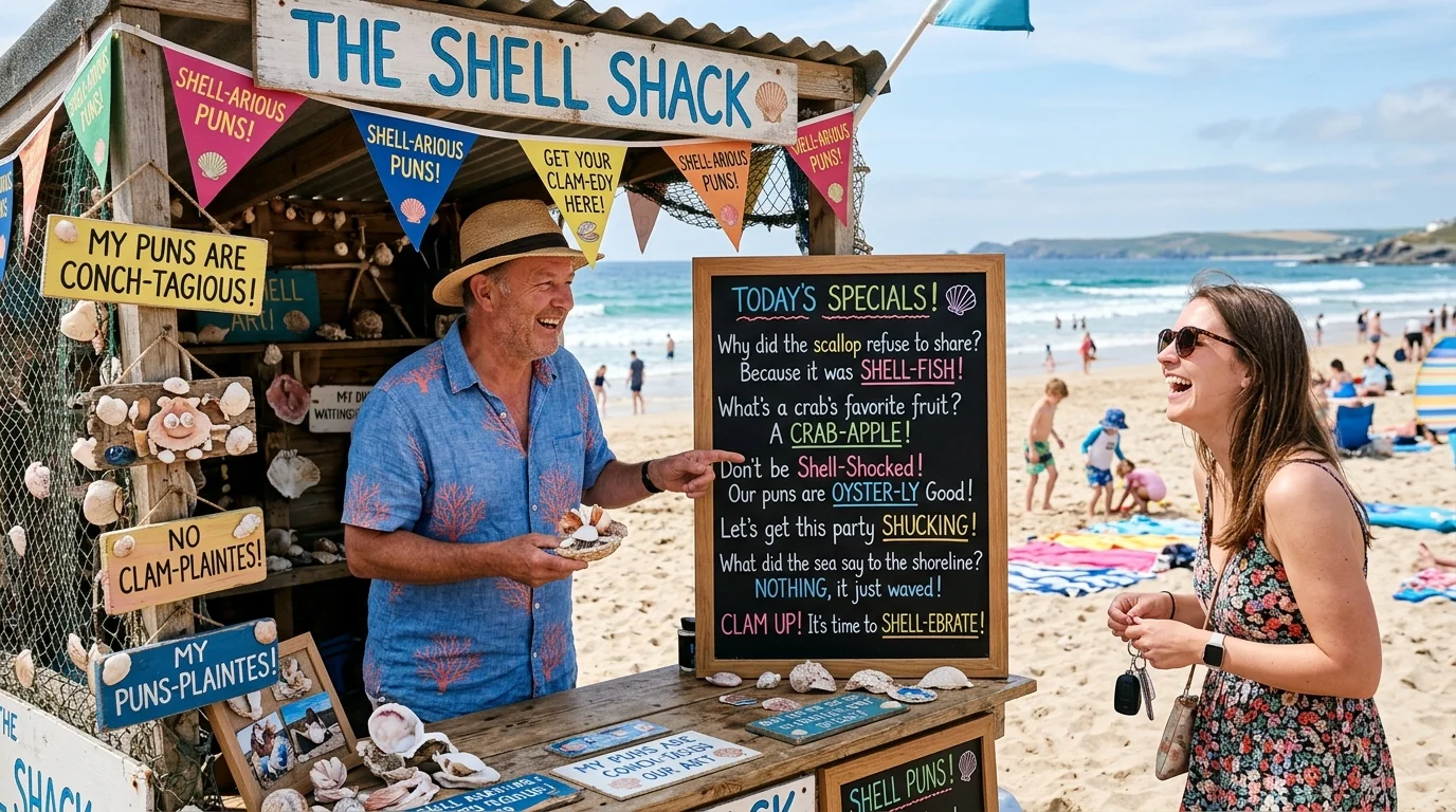 Shell & Sea Wordplay