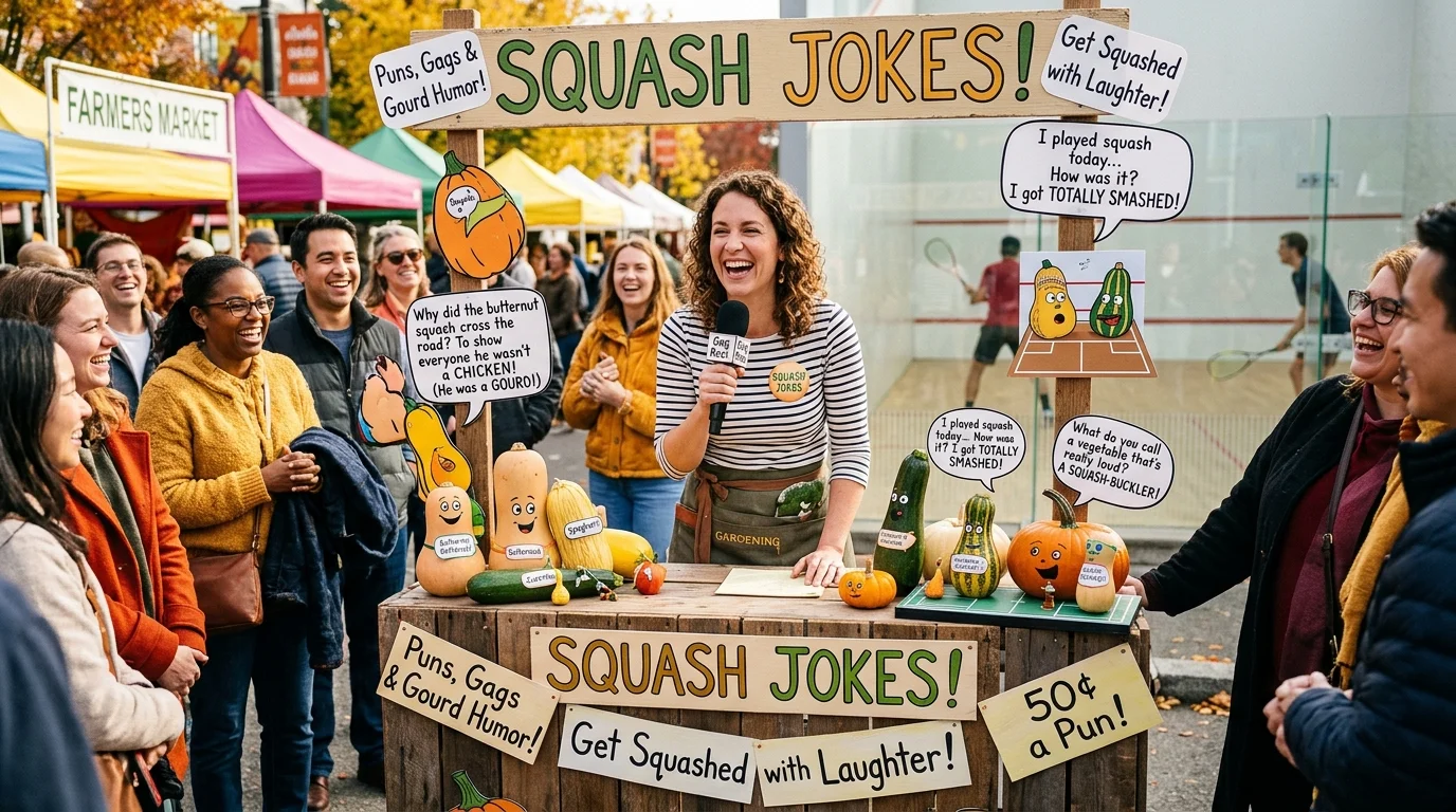Veggie Squash Humor