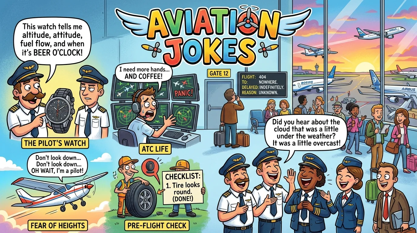 Aviation Jokes for Kids