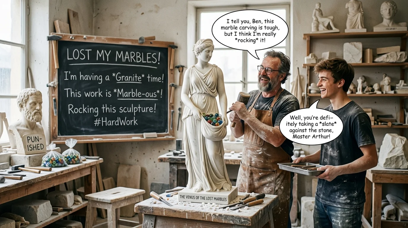 Classic Marble Puns