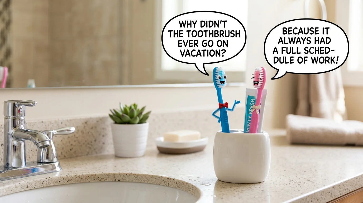Classic Toothbrush Jokes
