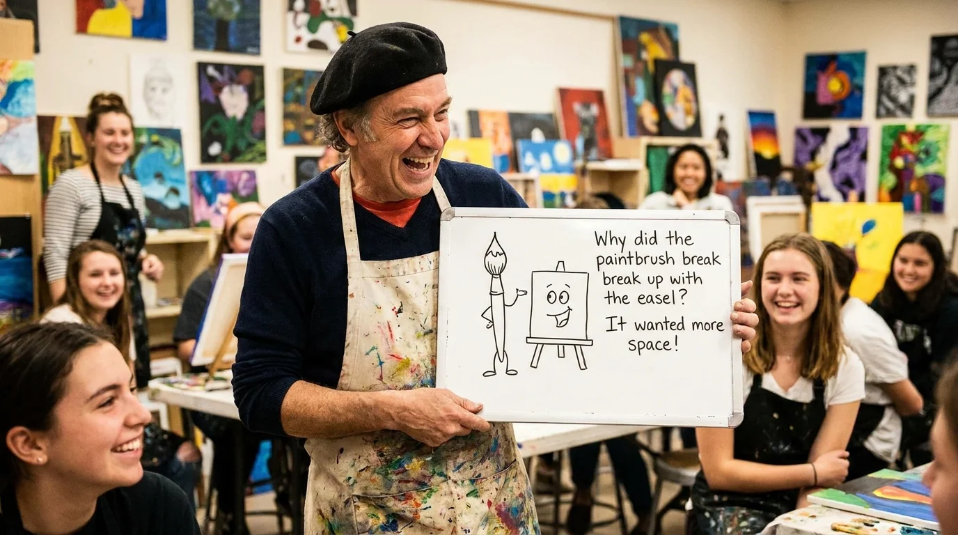 Final Art Teacher Jokes