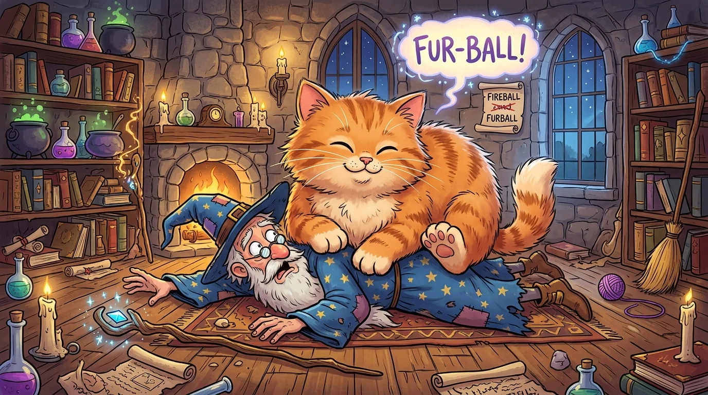 Slightly Cheeky Spell Jokes