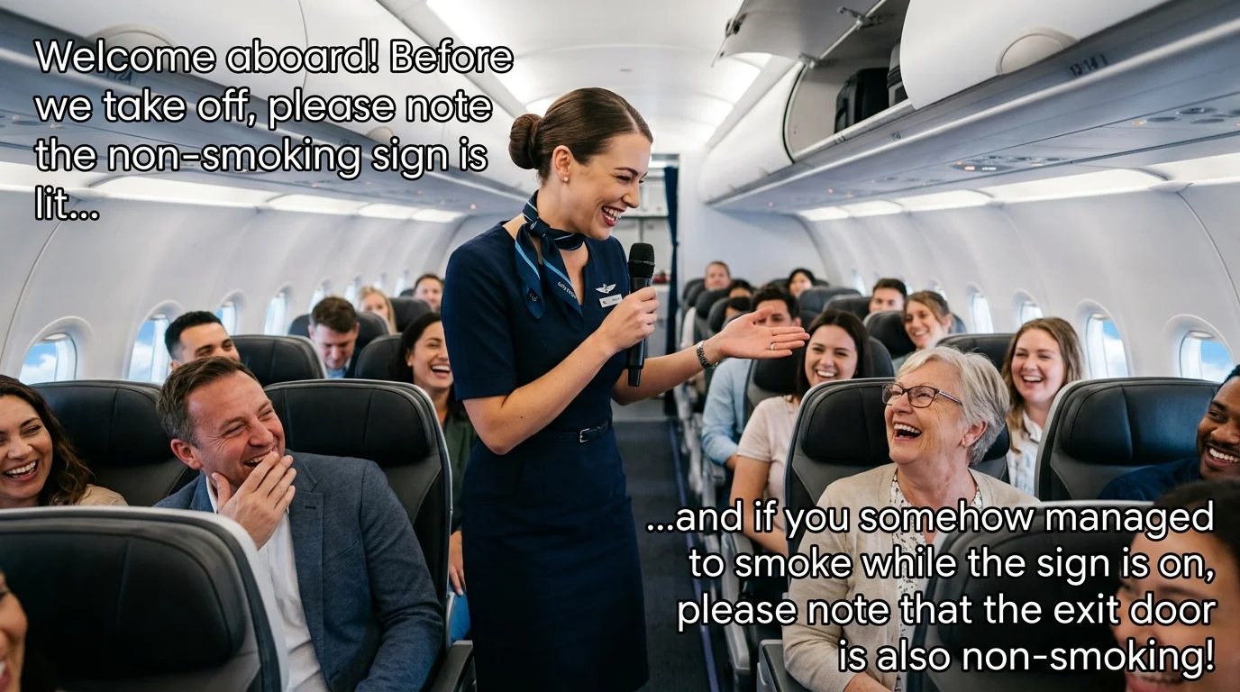 Air Stewardess One-Liners