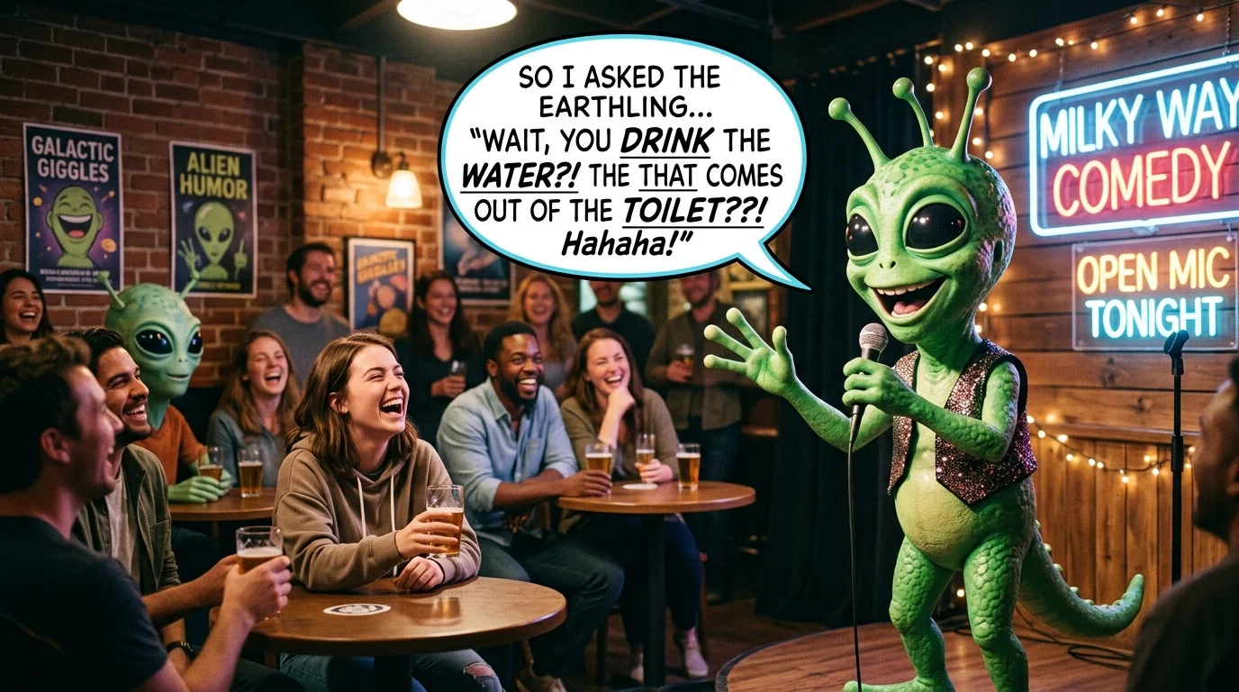 Alien Adventure Jokes