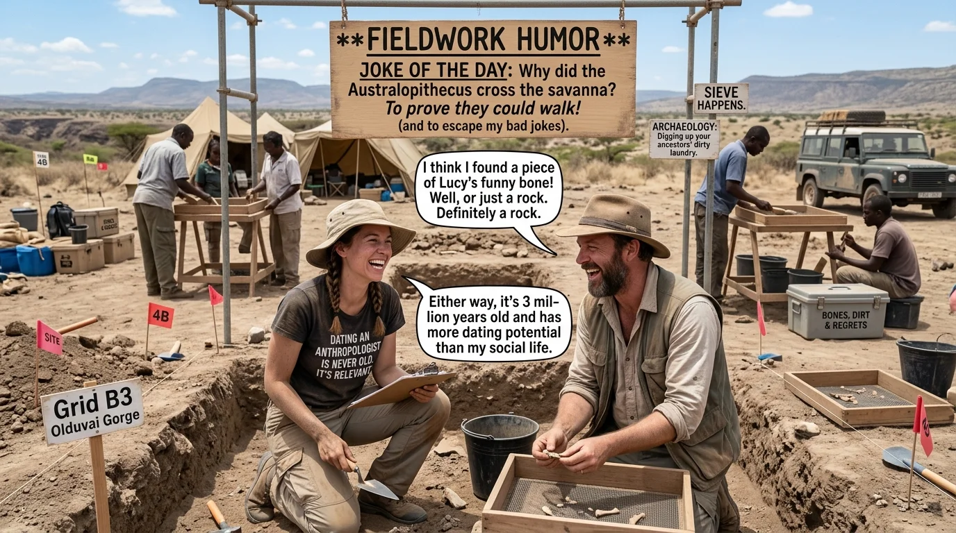 Caption-Worthy Anthropology Jokes