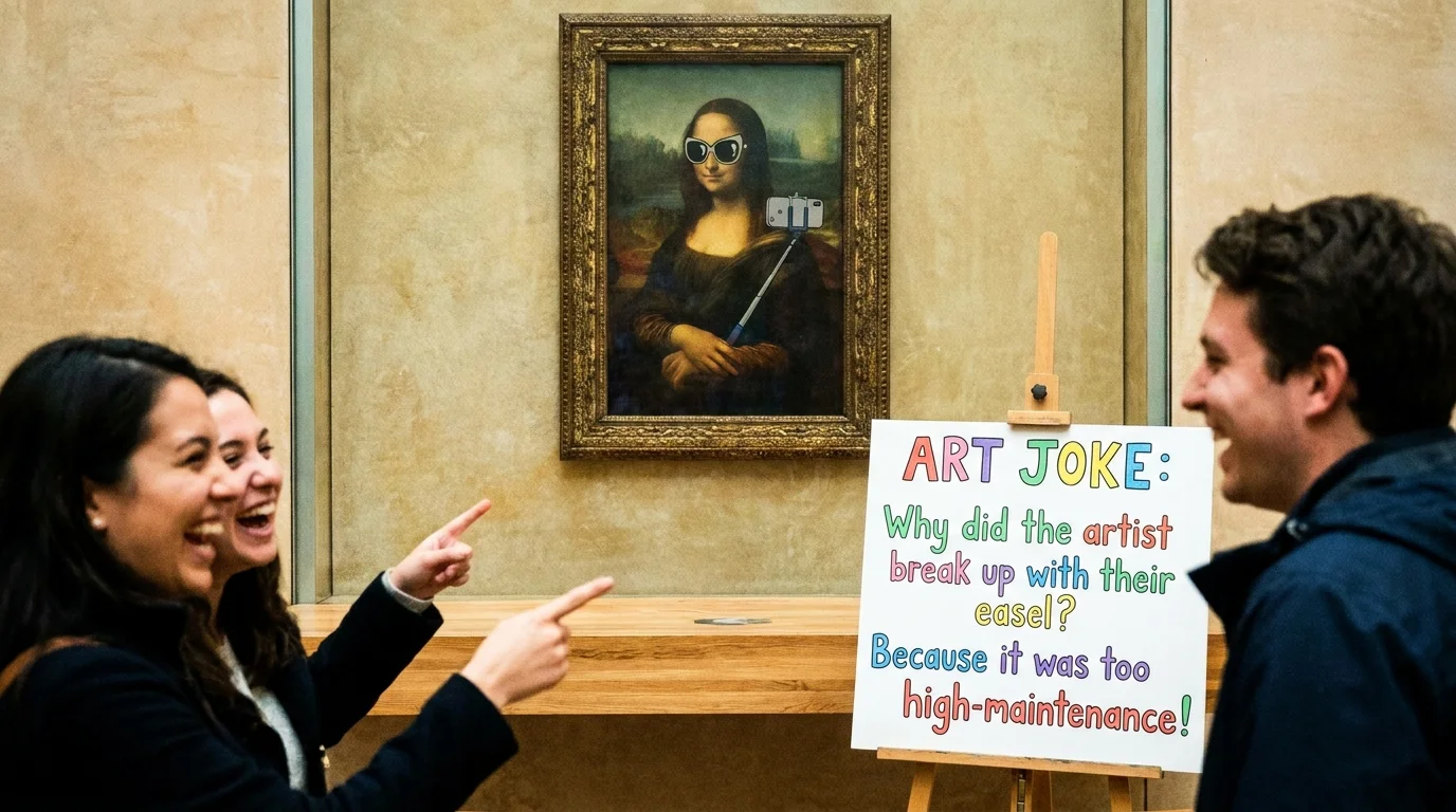 Caption-Worthy Art Jokes