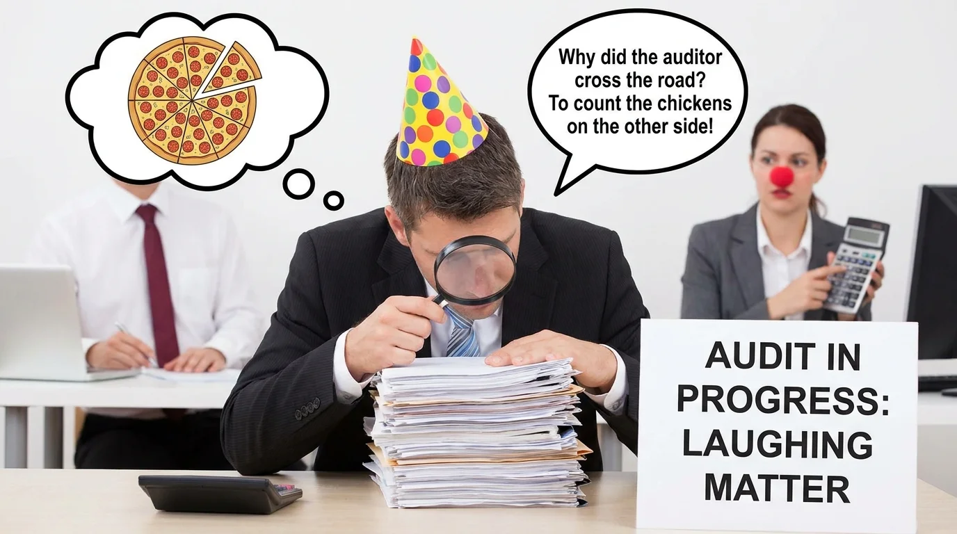 Caption-Worthy Audit Jokes