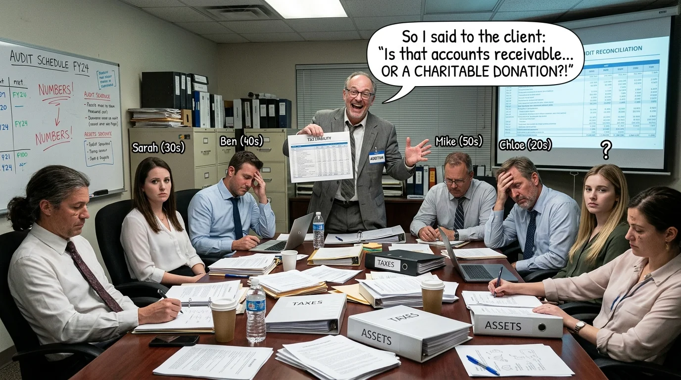 Caption-Worthy Auditor Jokes
