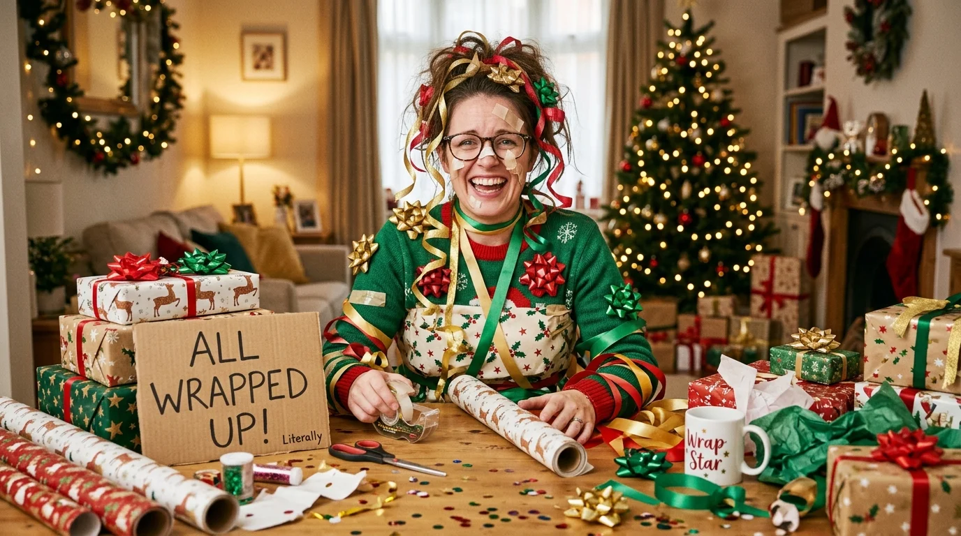 Caption-Worthy Gift Wrapping Puns