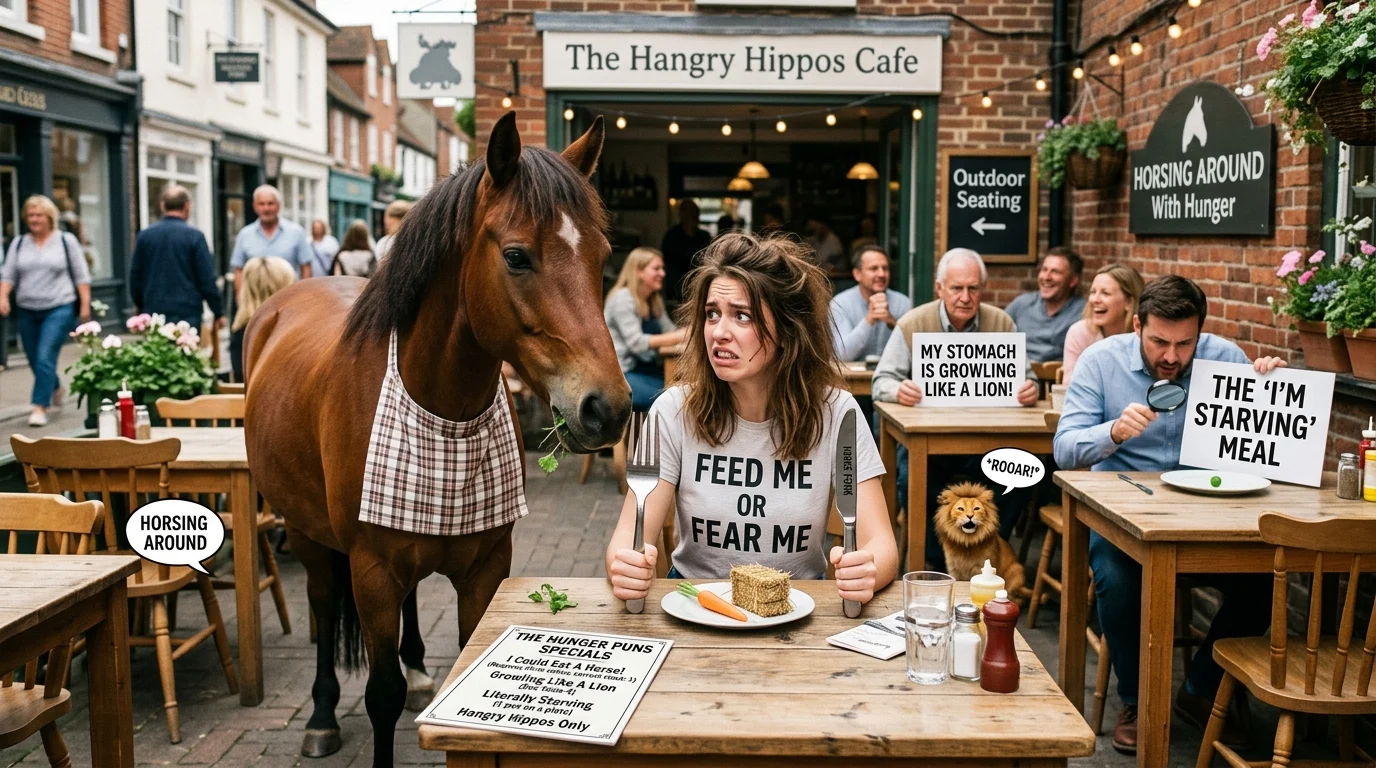 Caption-Worthy Hunger Puns