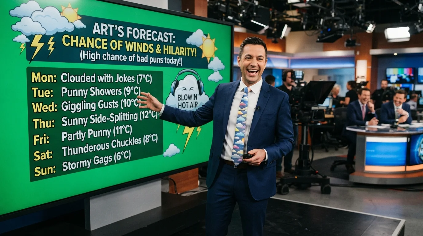 Caption-Worthy Weatherman Jokes