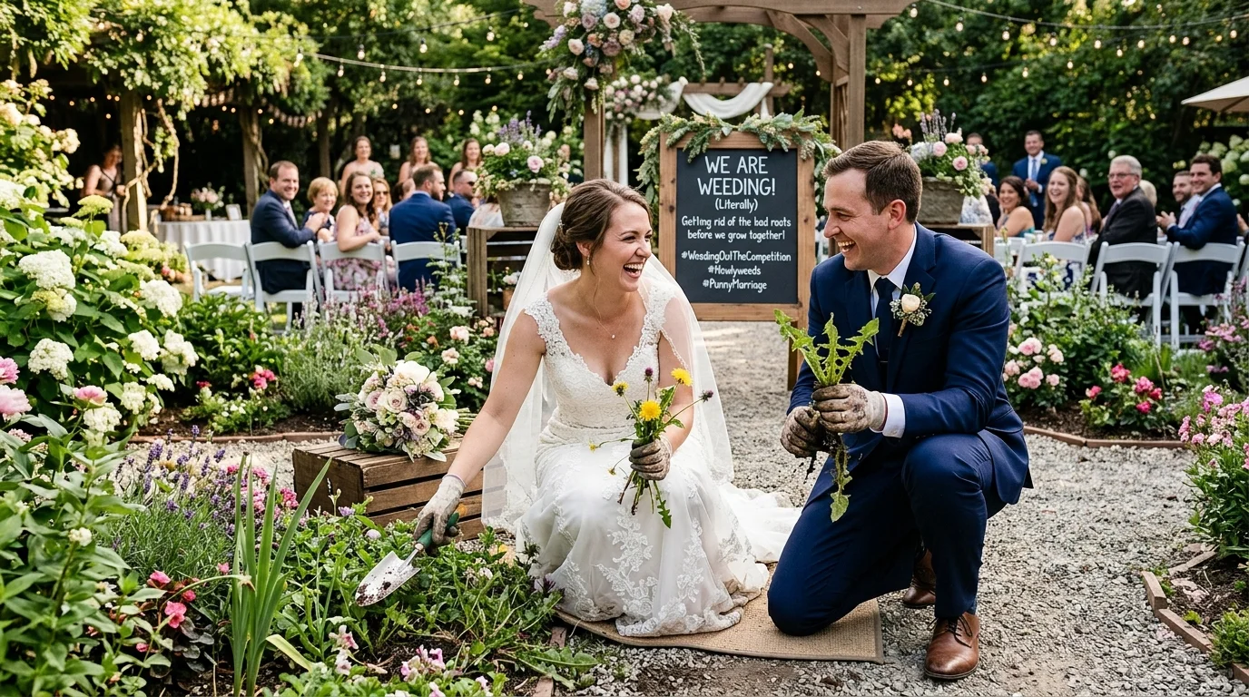 Caption-Worthy Weeding Puns