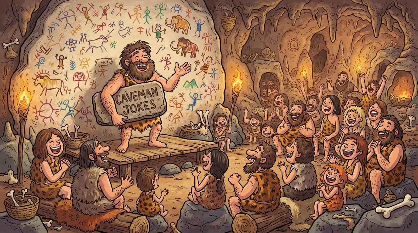 Classic Caveman Jokes