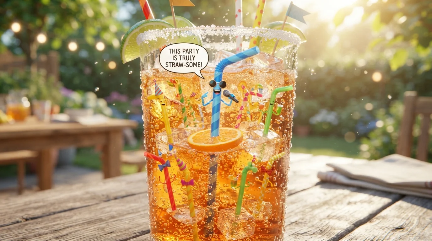 Classic Straw Puns