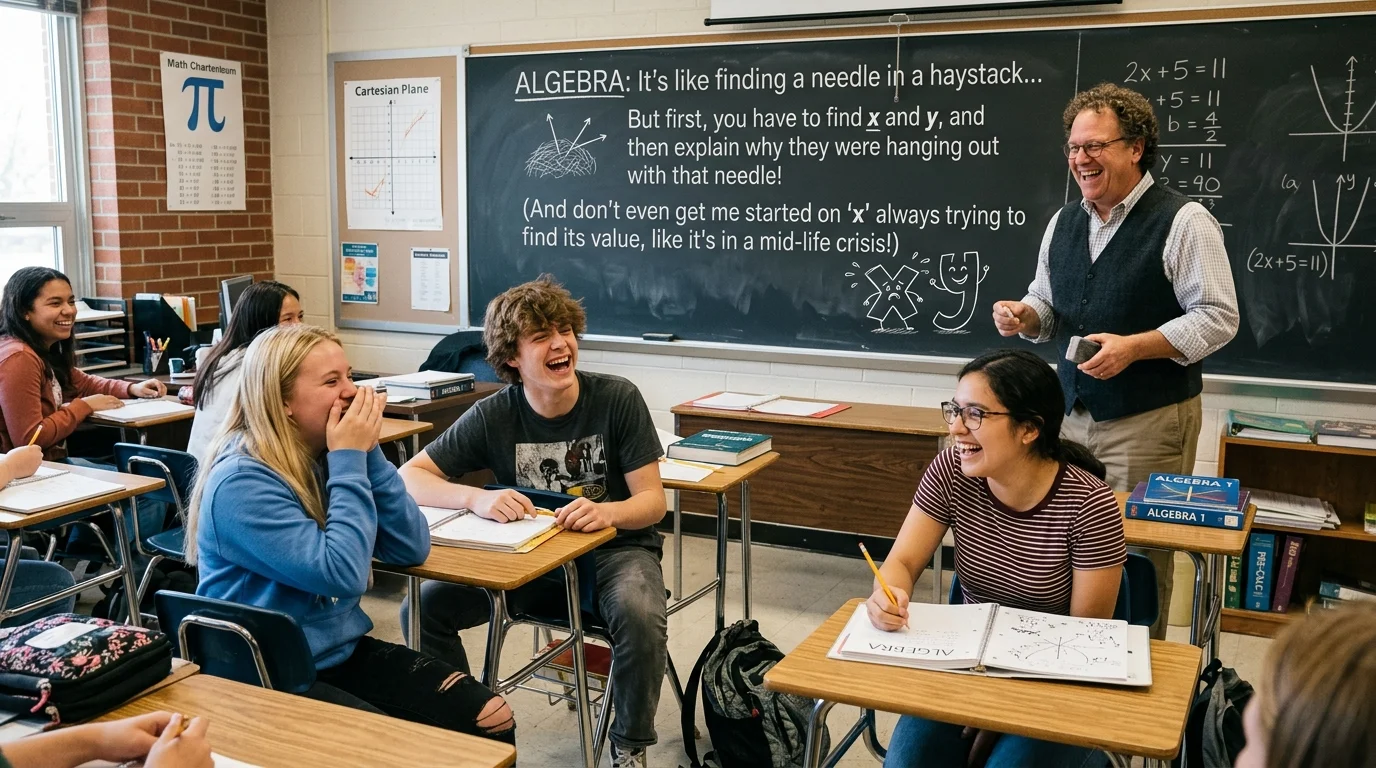 Quick Algebra Laughs