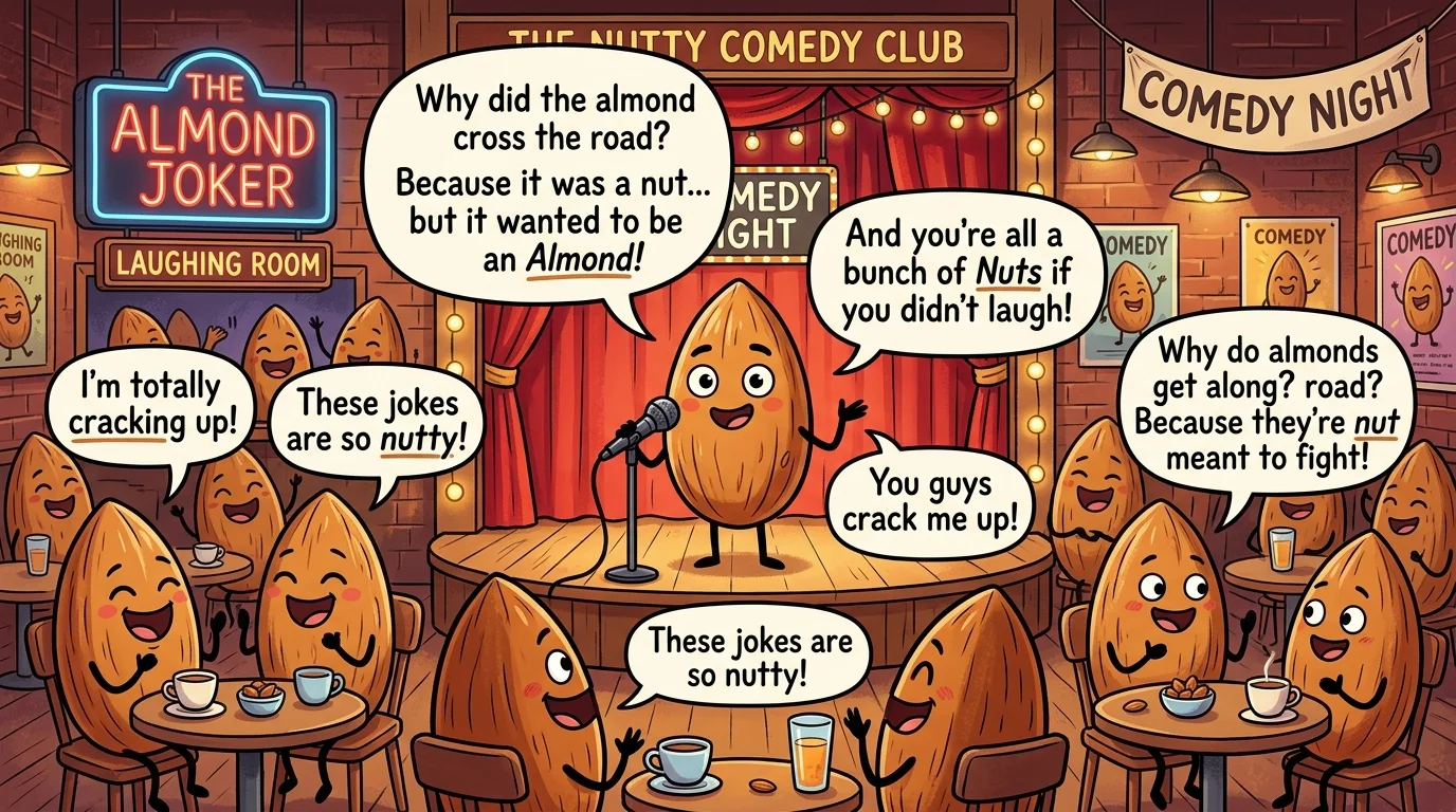 Quick Almond Jokes