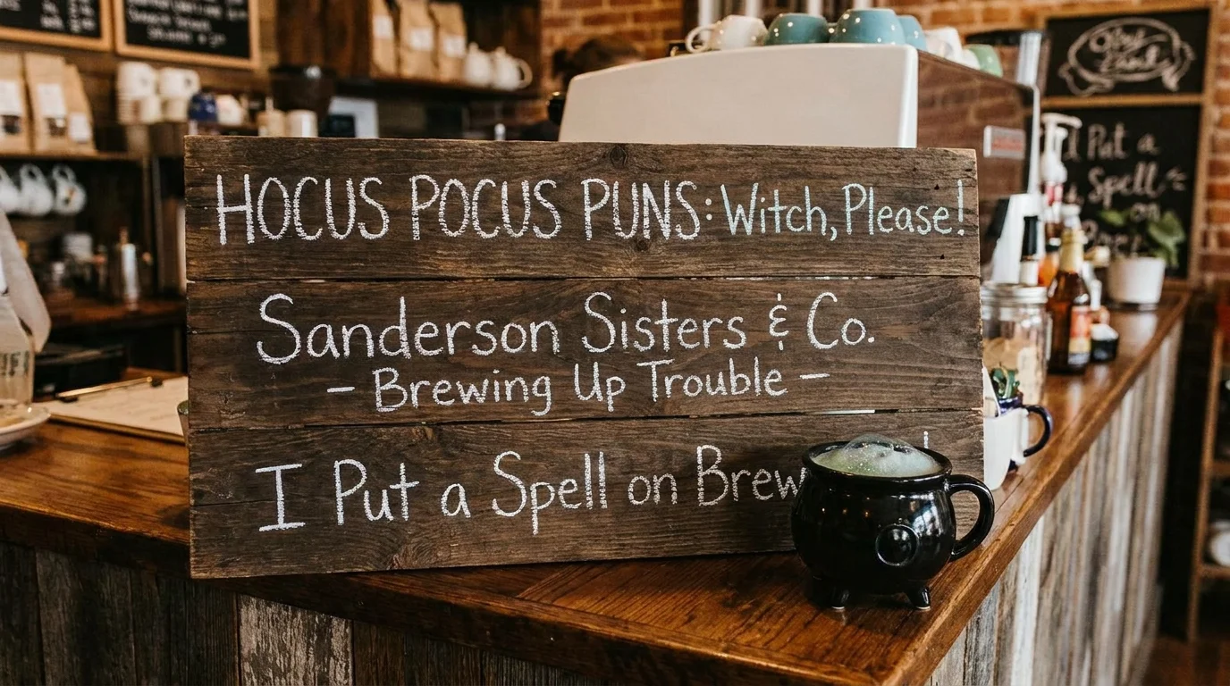 Hocus Pocus Puns One Liners