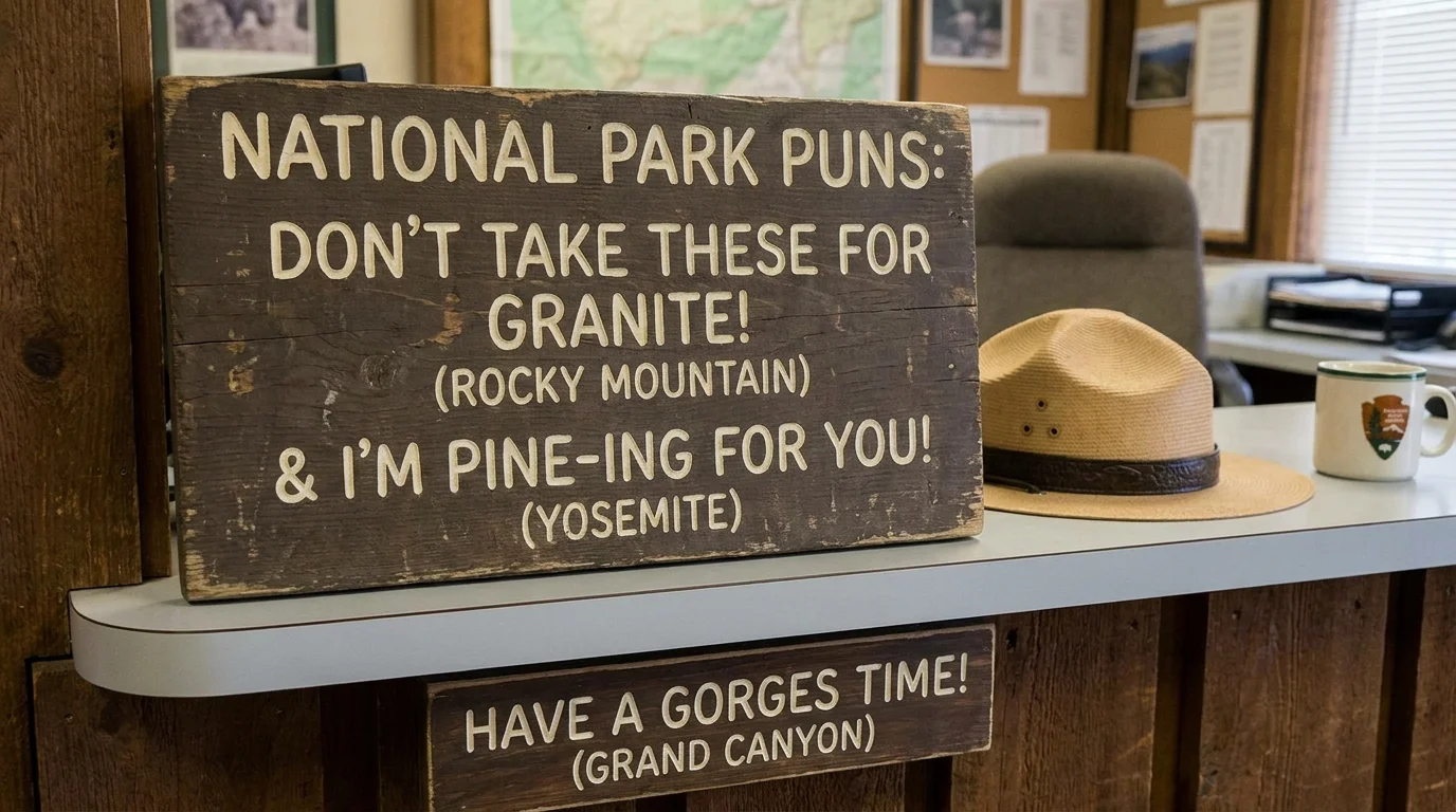National Park Puns One Liners