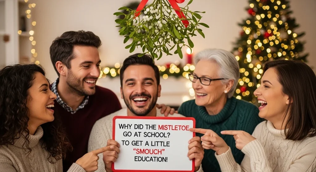 mistletoe jokes