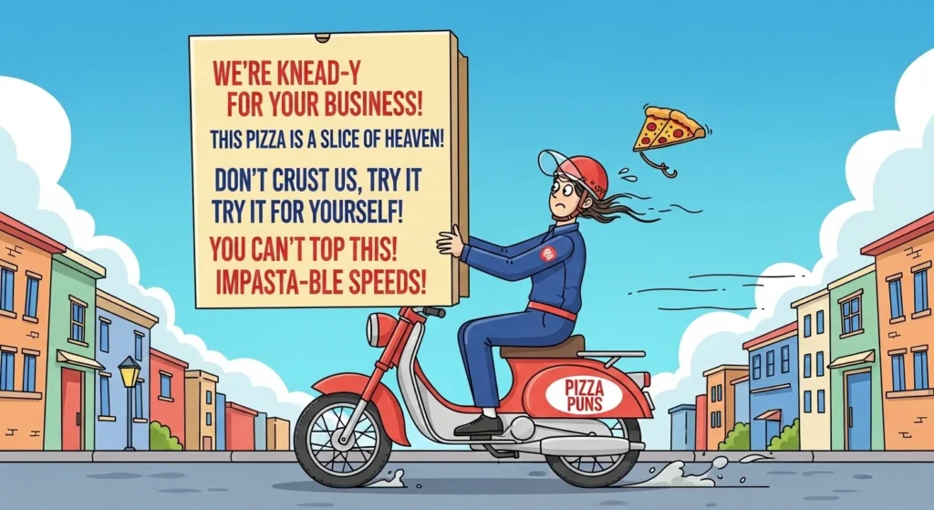 pizza delivery puns