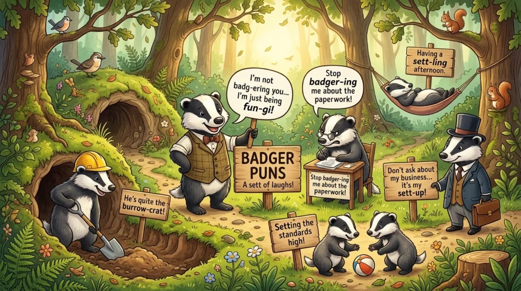 badger puns