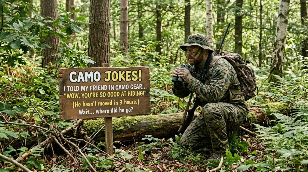 camo jokes