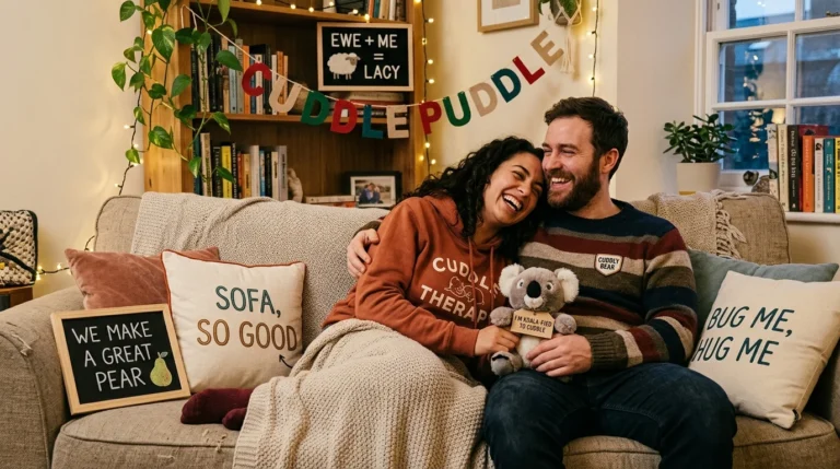 cuddle puns